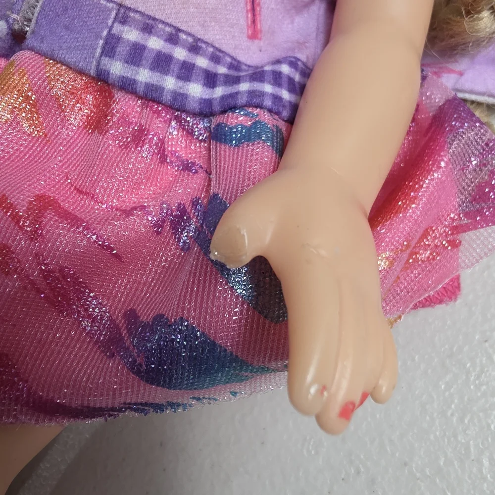 Disney Tollytots My First Princess Rapunzel 15" Doll Includes Purple Dress - Picture 7 of 7